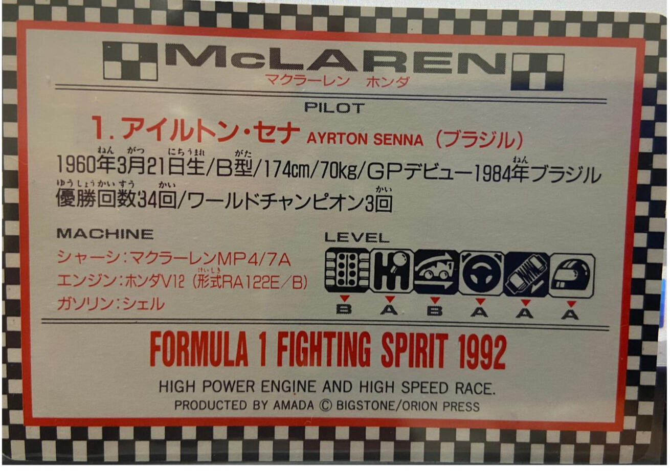 Formula 1 Fighting Spirit